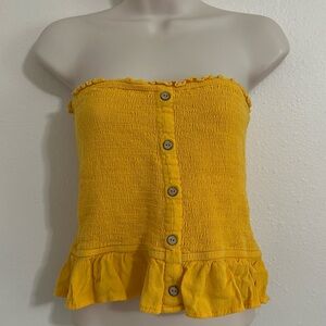 Guess Smocked Tube Top